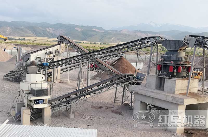 江西赣州时产150吨制砂生产线